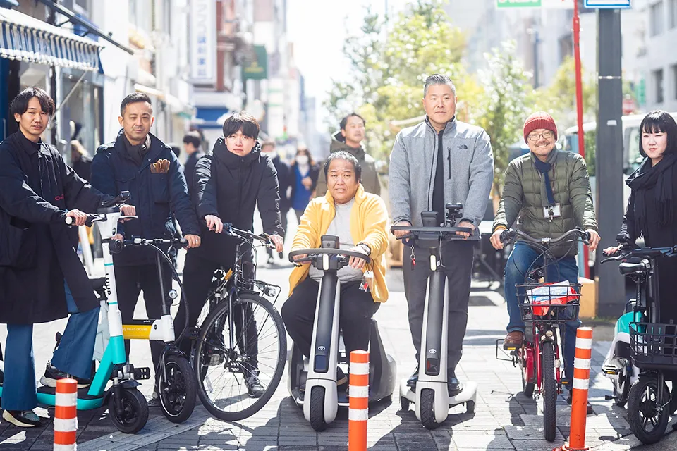 CITY SCAPE!イベントでシェアサイクルサポートの実証実験も行った