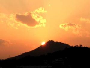 夕陽