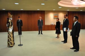 デーモン閣下あいさつ　写真