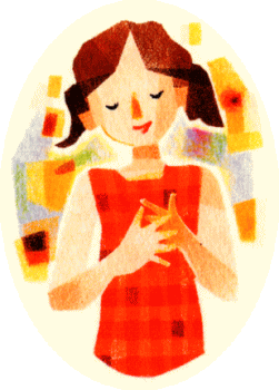 女の子のイラスト