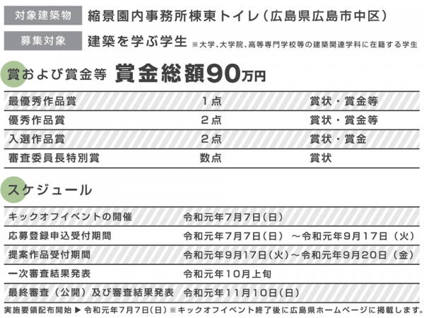 スケジュール