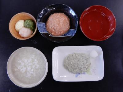 ミキサー食お膳の写真