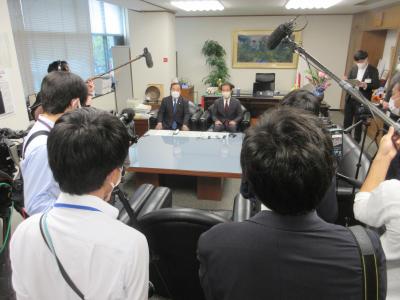議長記者会見　
