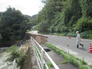 31	国道１８６号　廿日市市栗栖 西山橋下