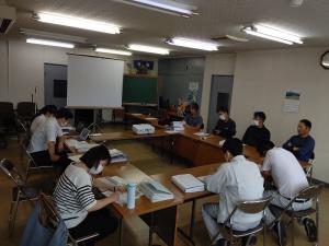月例会議の状況