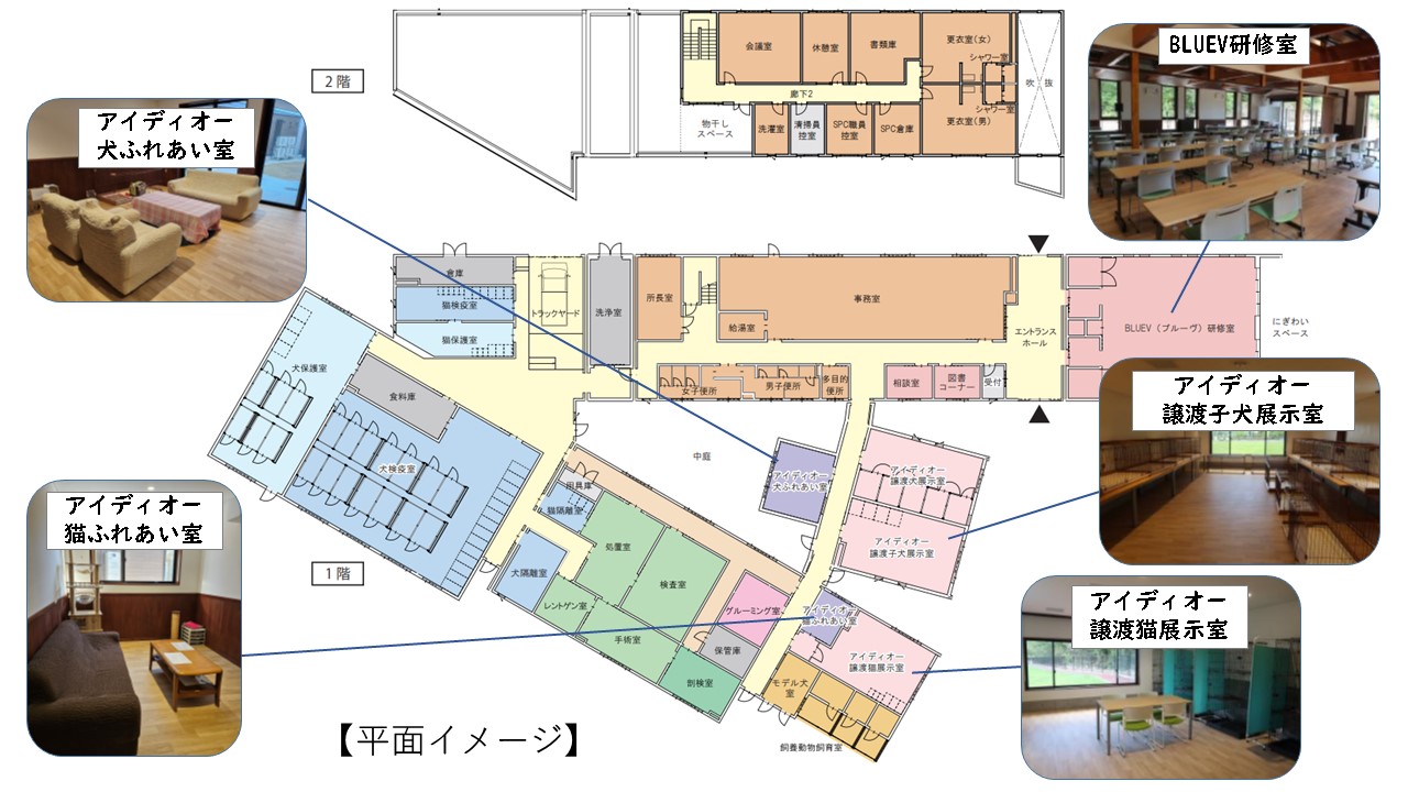 センター建物配置図