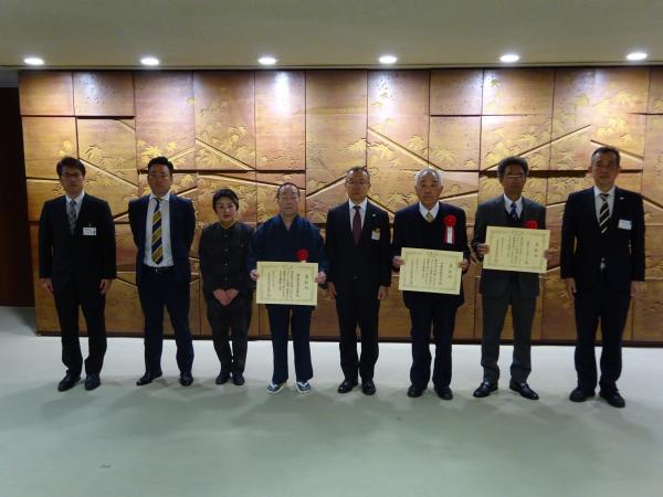 令和5年度広島県スポーツ知事表彰被表彰者記念写真
