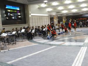警察音楽隊ダンス