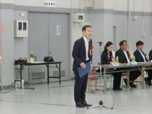 来賓あいさつ