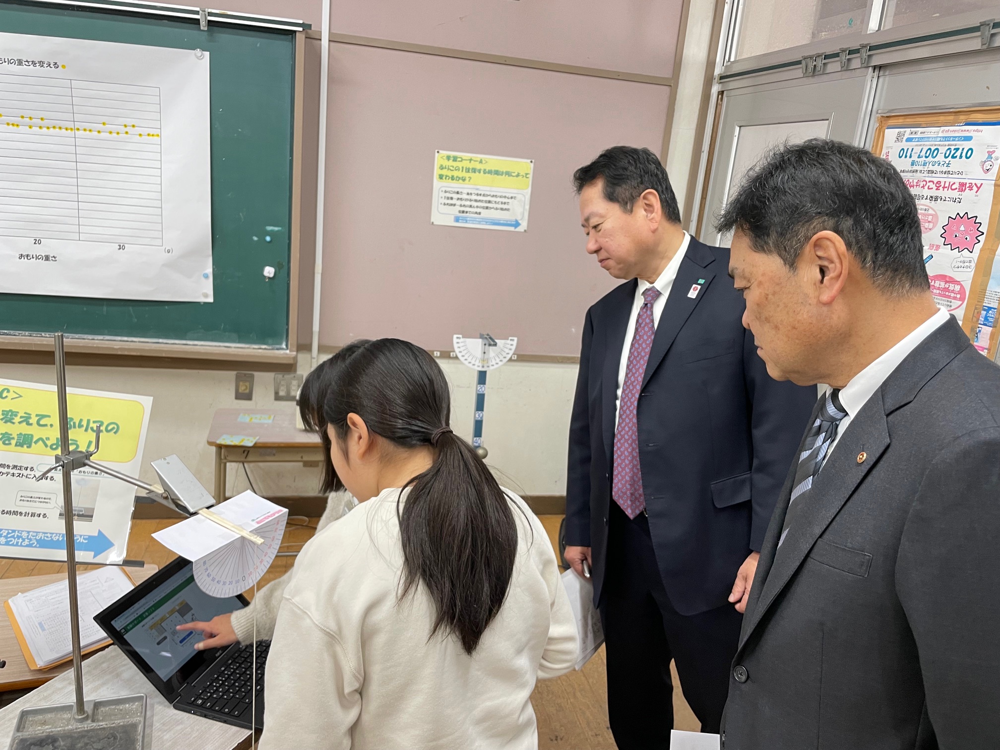 学校訪問のようす４