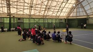 伴地区ソフトテニス教室５