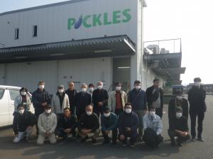 株式会社ピックルスコーレーション関西　広島工場にて