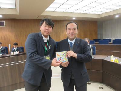 記念品贈呈