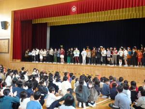 学校訪問のようす２
