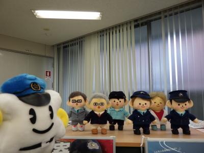 メイプル君と説明会の様子