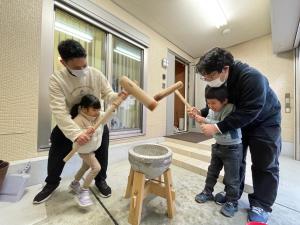 育児休業中の写真