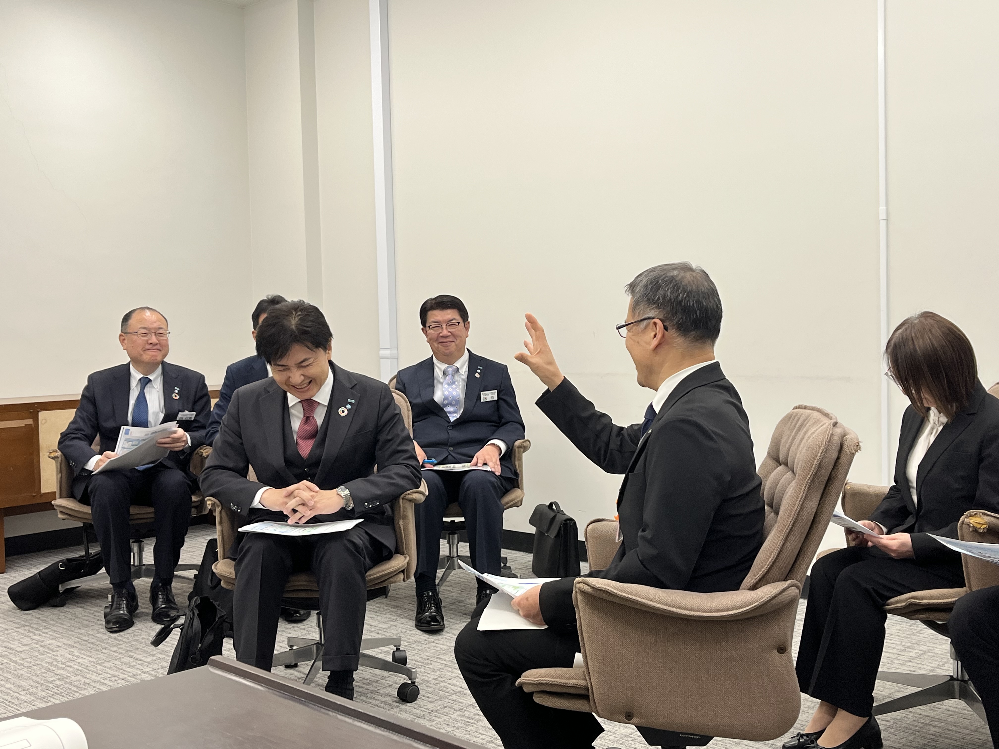 懇談の様子