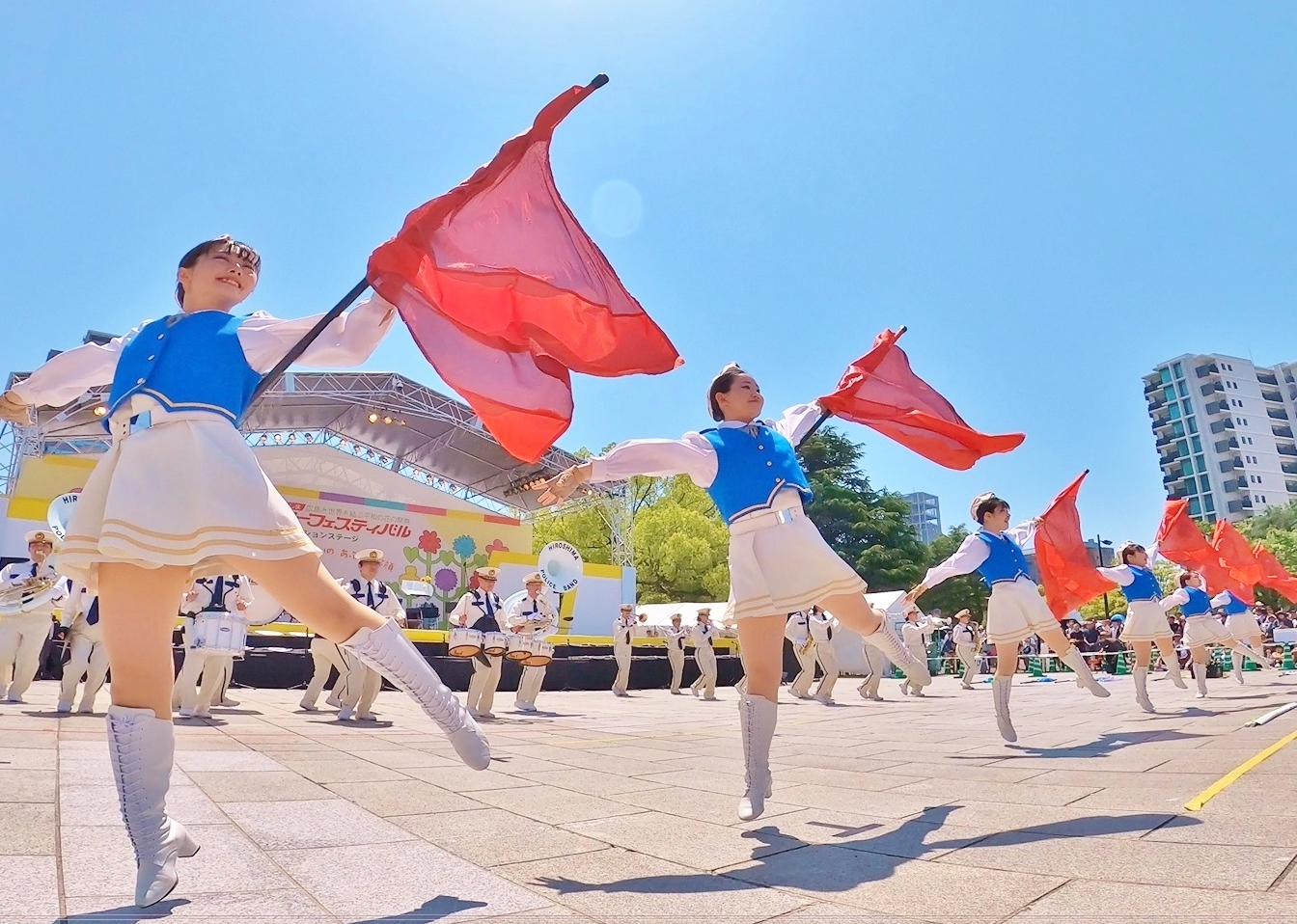 フラワーフェスティバル演奏