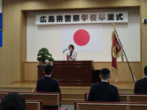 初任科卒業式