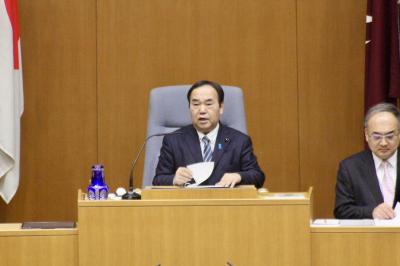 臨時会開会