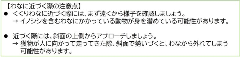 注意点
