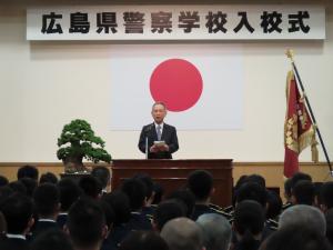 初任科入校式