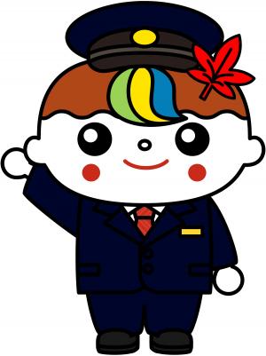 くさどっきー駅員さんイラスト画像