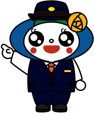 せんちゃん駅員バージョンイラスト