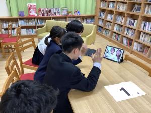交流授業の様子