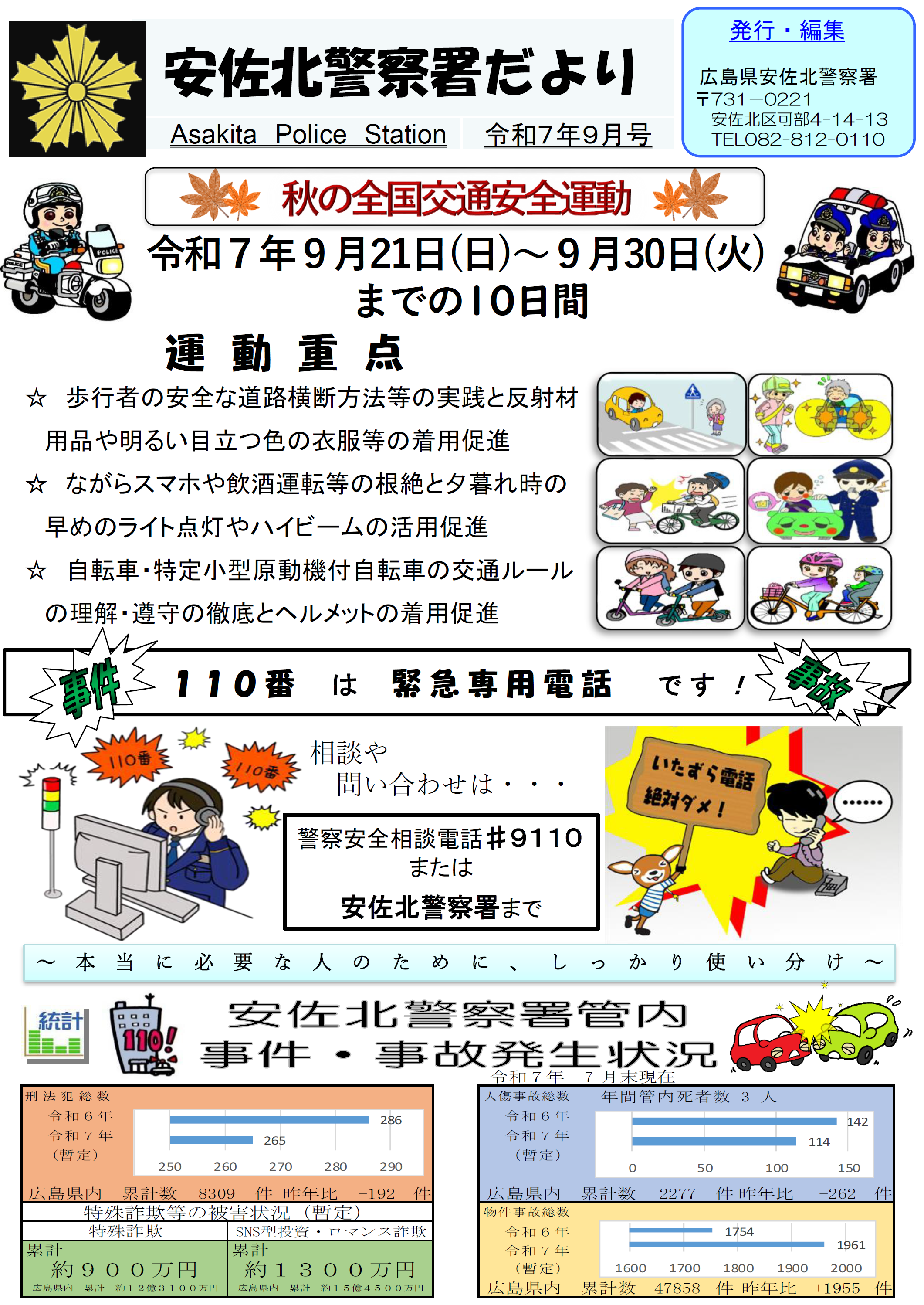 安佐北警察署だより
