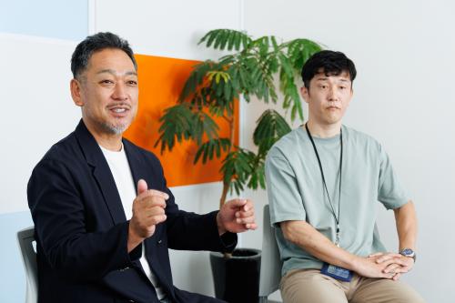 岡田社長と松重さん