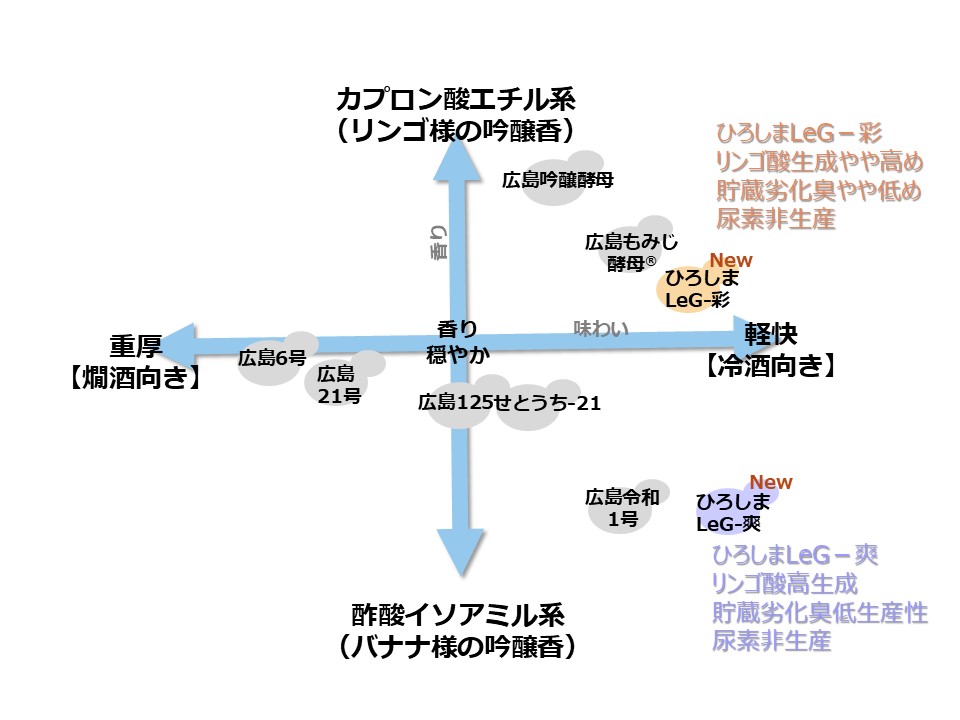 酵母のマッピング図