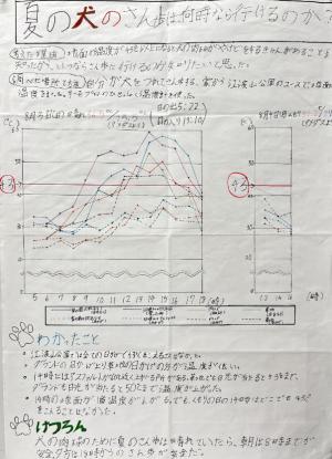 夏の犬のさん歩は、何時なら行けるのか?