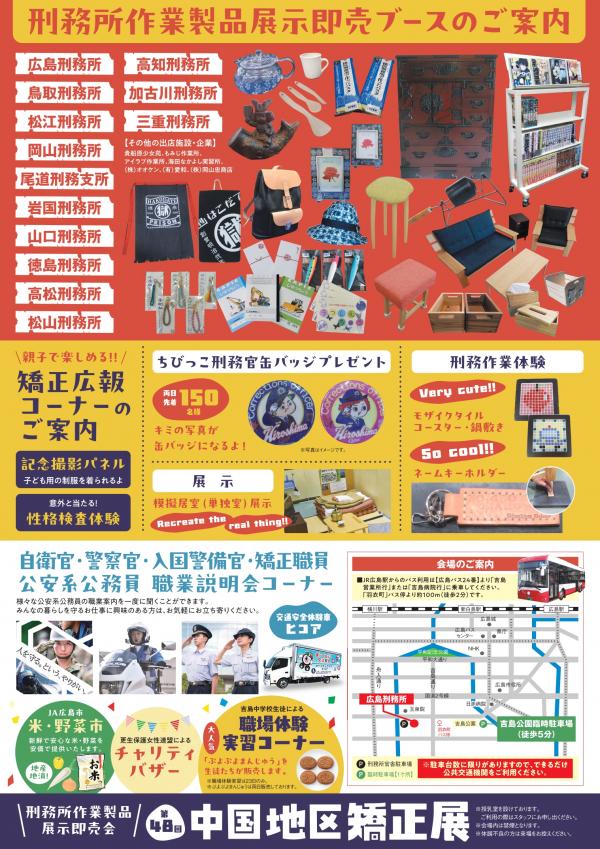 広報用チラシ裏面