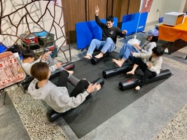 ストレッチポールのトレーニング例２