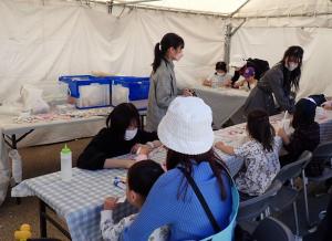 キャンドルスタンドづくり