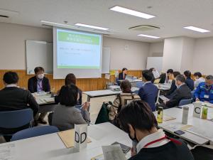 Asahichoの事例紹介の様子