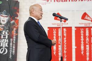 佐々木代表取締役社長挨拶