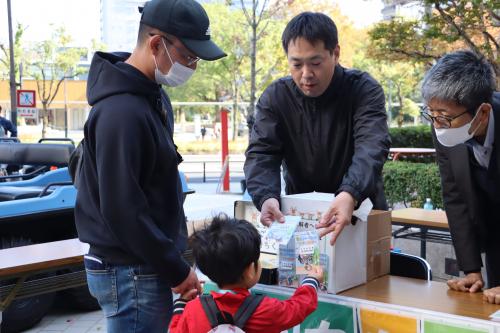 生活安全総務課ブースの様子
