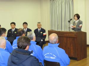 流川・薬研堀地区における環境浄化活動出発式