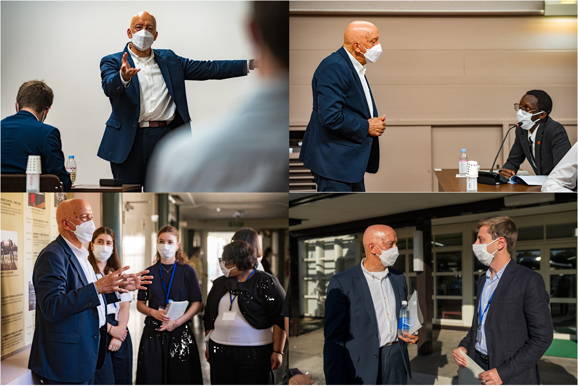 放射線影響研究所視察の様子