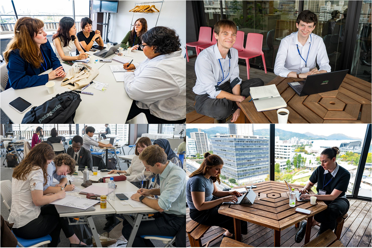 発表会に向けた準備の様子