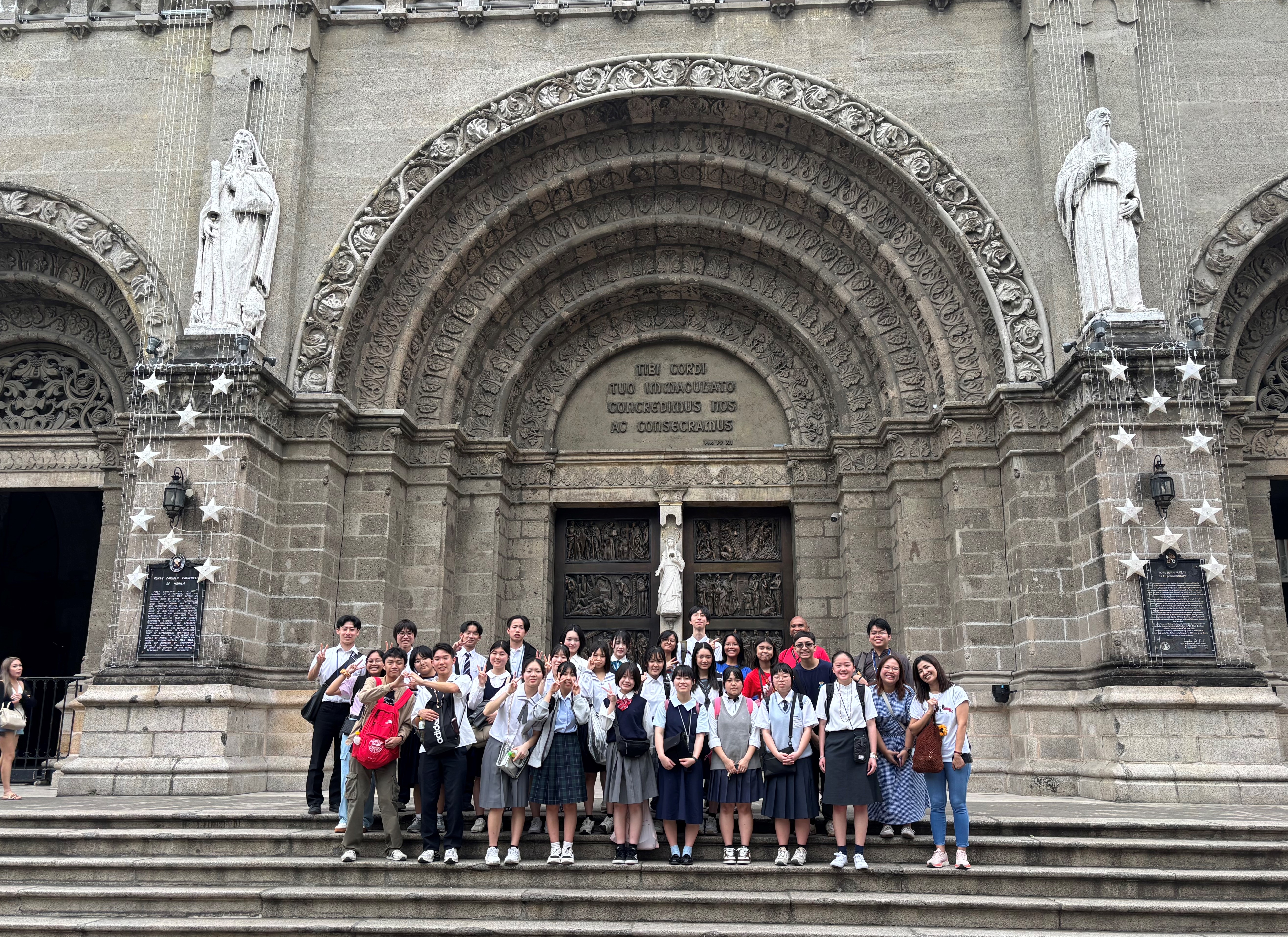 イントラムロスでの集合写真