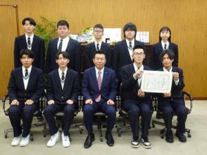 豊田高等学校集合写真