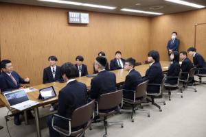 発表後の教育長との対話１