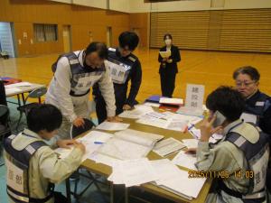 訓練の様子１