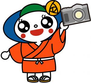 せんちゃんイラスト「撮影時の注意」