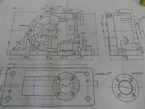 ２次元ＣＡＤで作成した図面