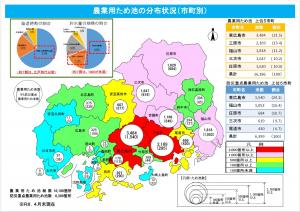 農業用ため池の分布状況