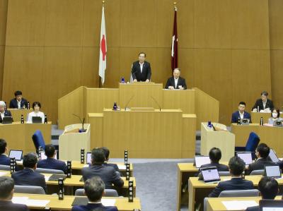 議長開会あいさつ